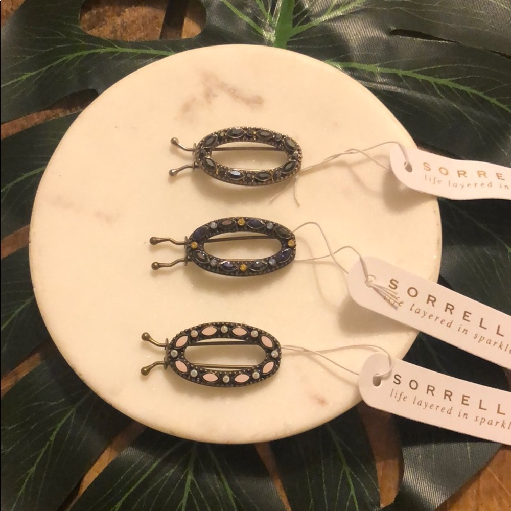 ⚡ Sorrelli Round Hollow Hair Barrette ⚡